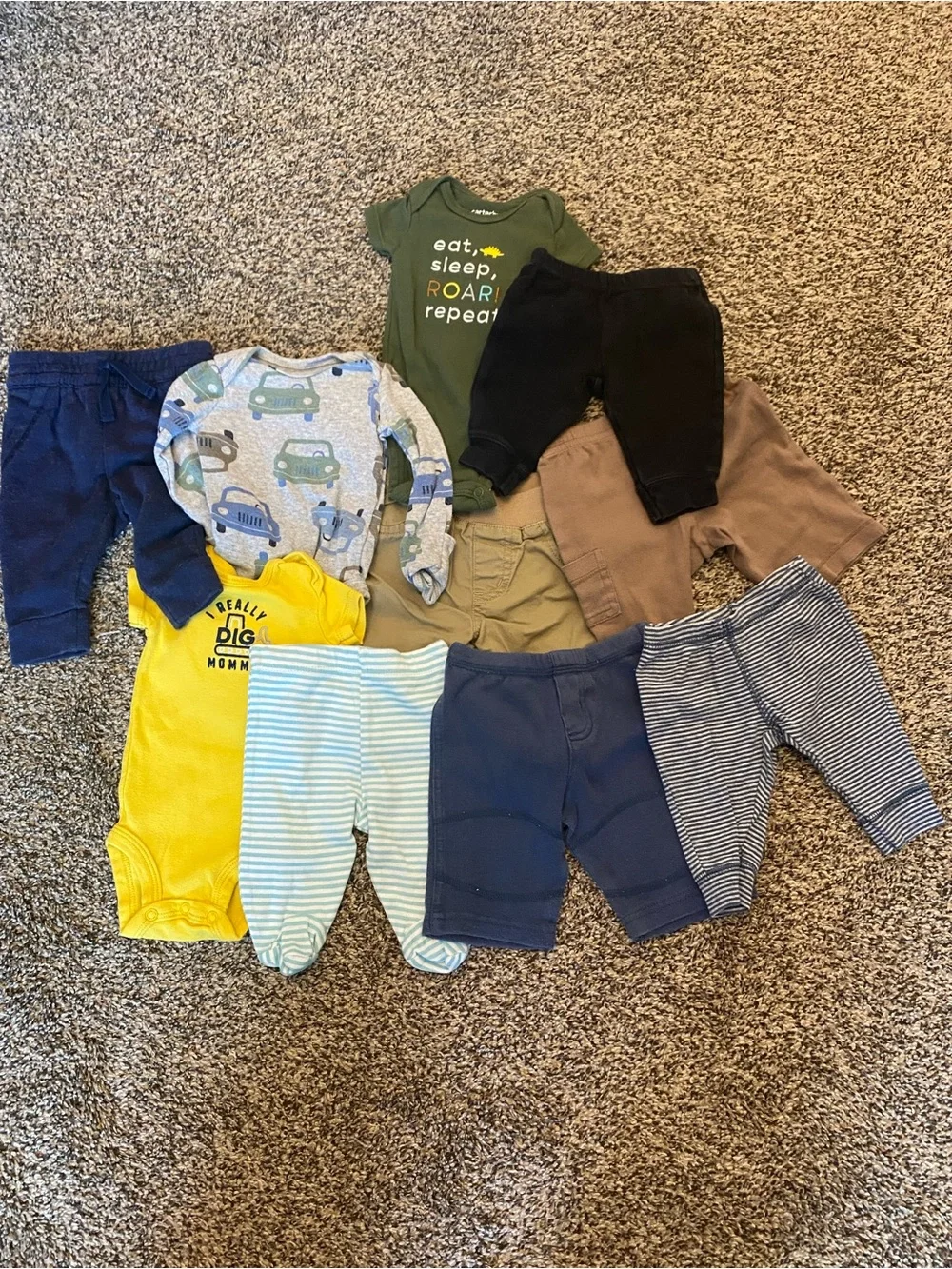 Newborn boy clothes bundle